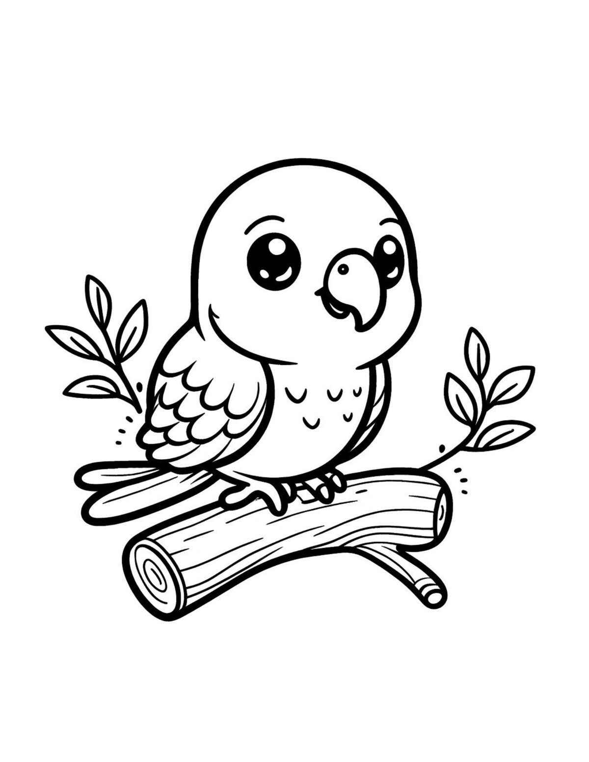 Papagei Ausmalbilder 412