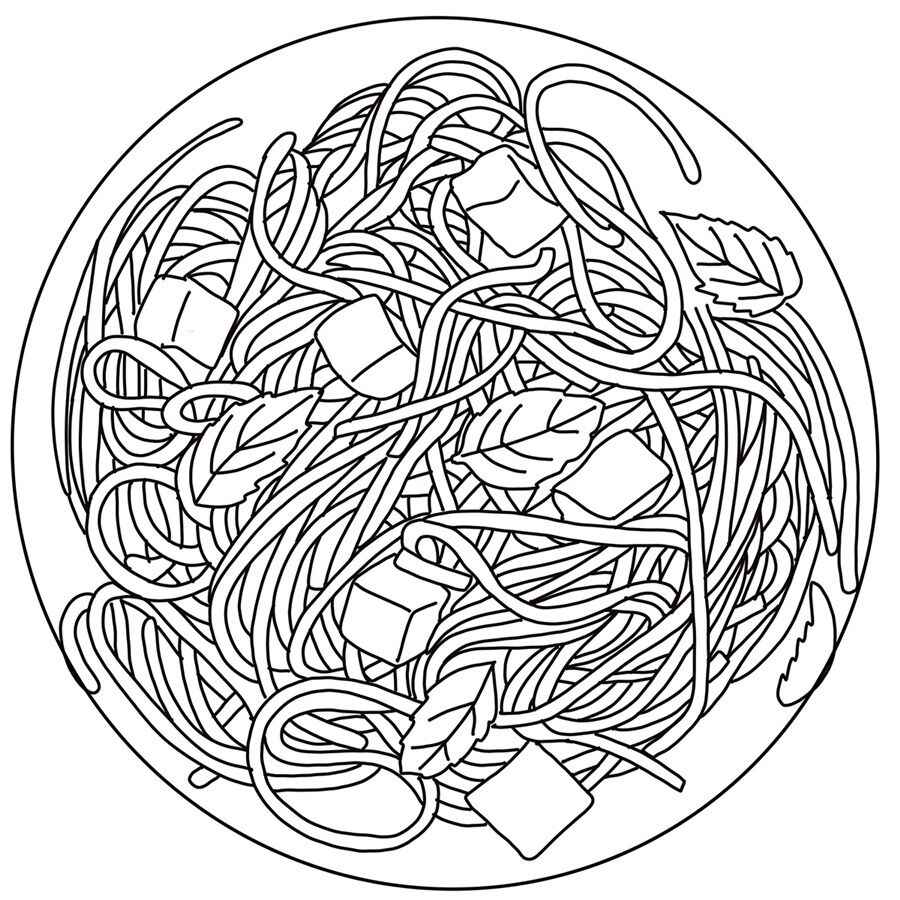 Pasta Ausmalbilder 015