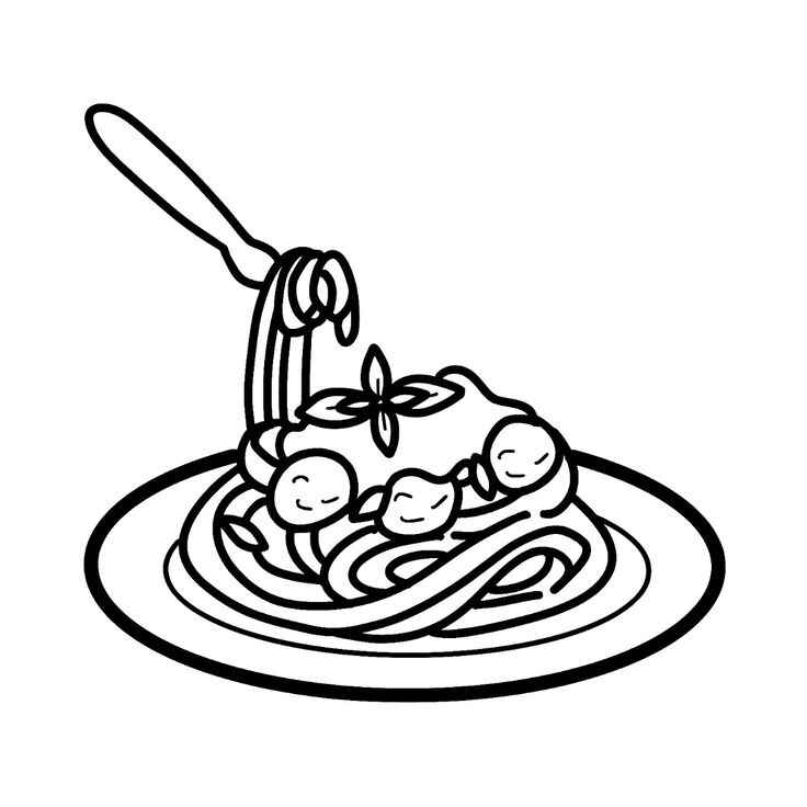 Pasta Ausmalbilder 103