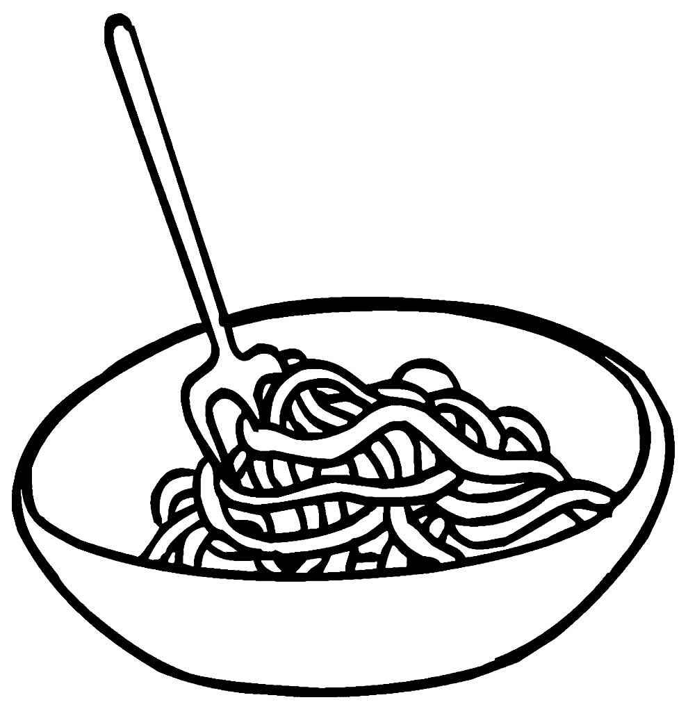 Pasta Ausmalbilder 733