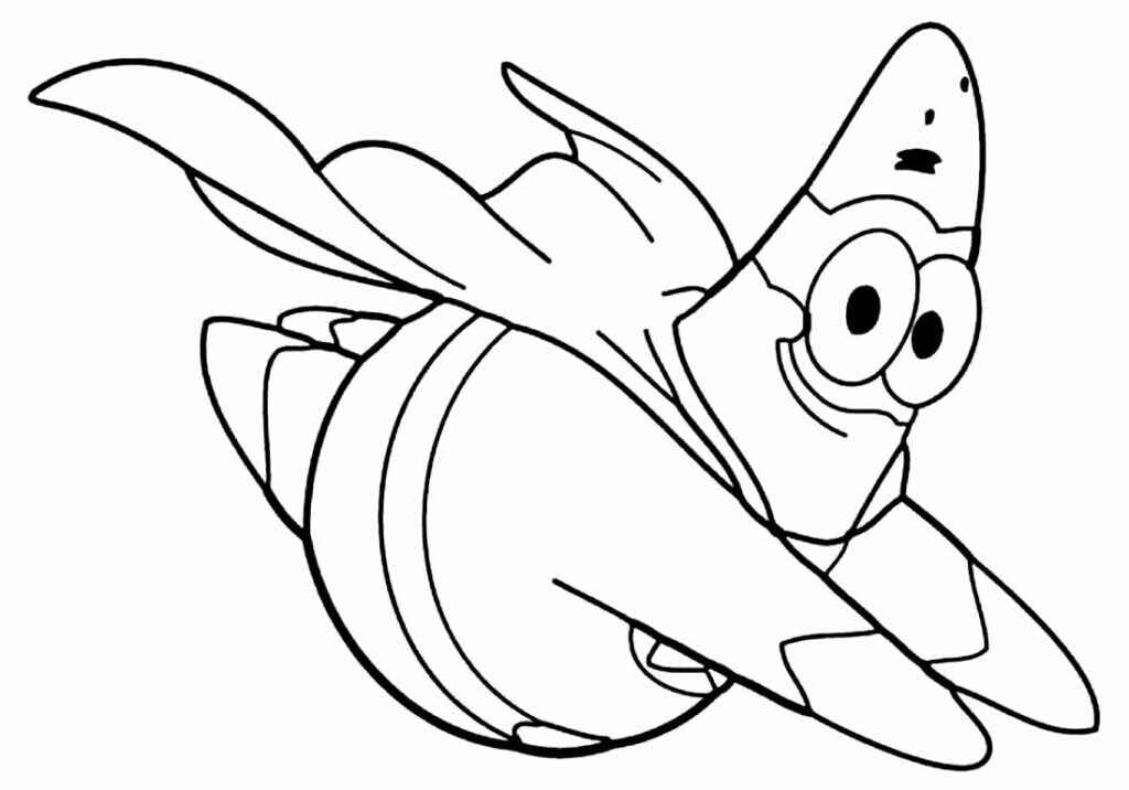 Patrick Star Ausmalbilder 086