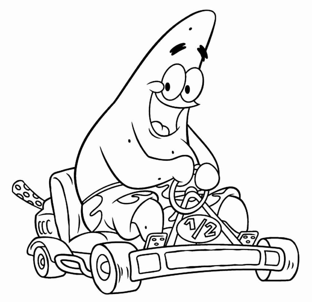 Patrick Star Ausmalbilder 460