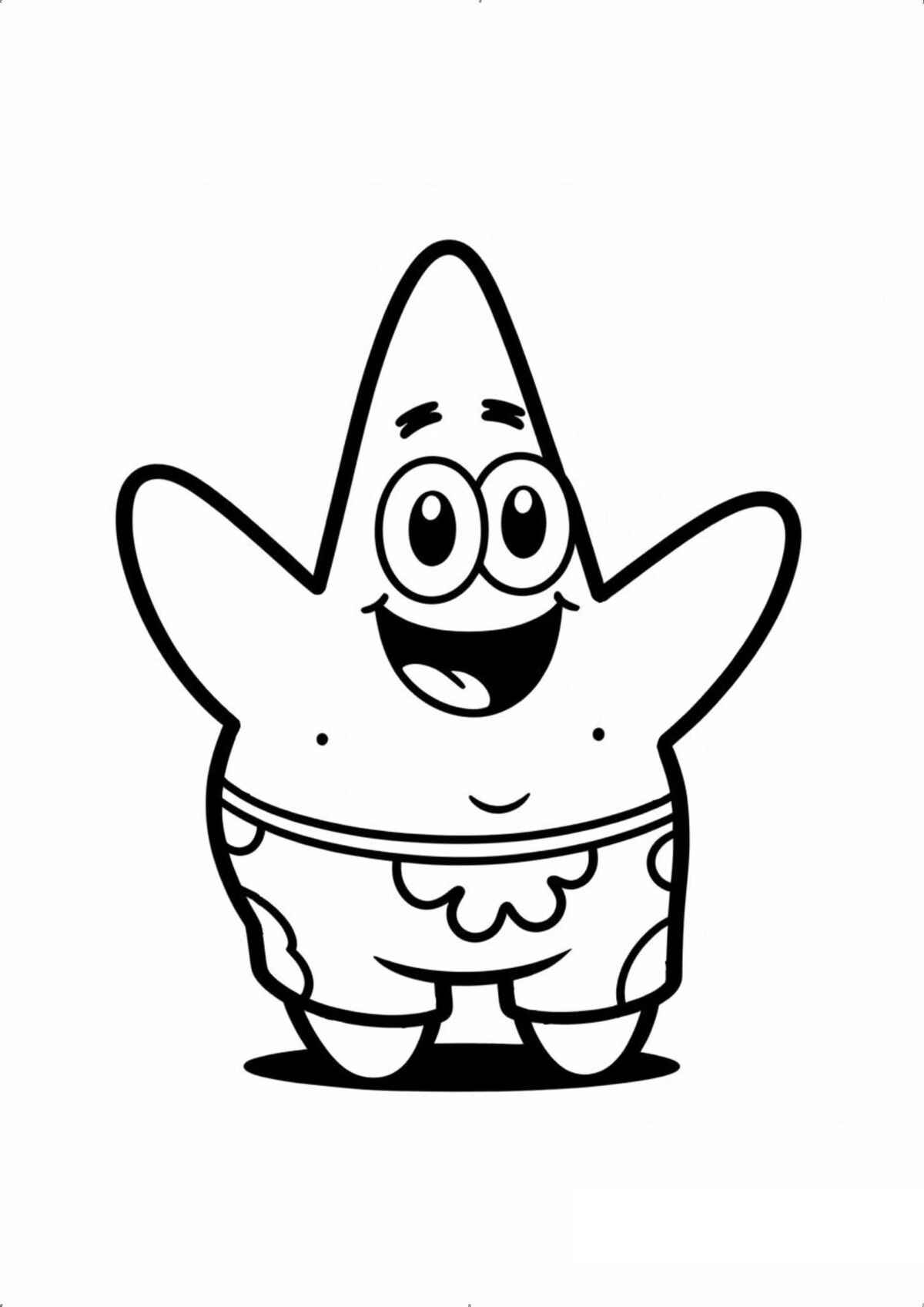 Patrick Star Ausmalbilder 464