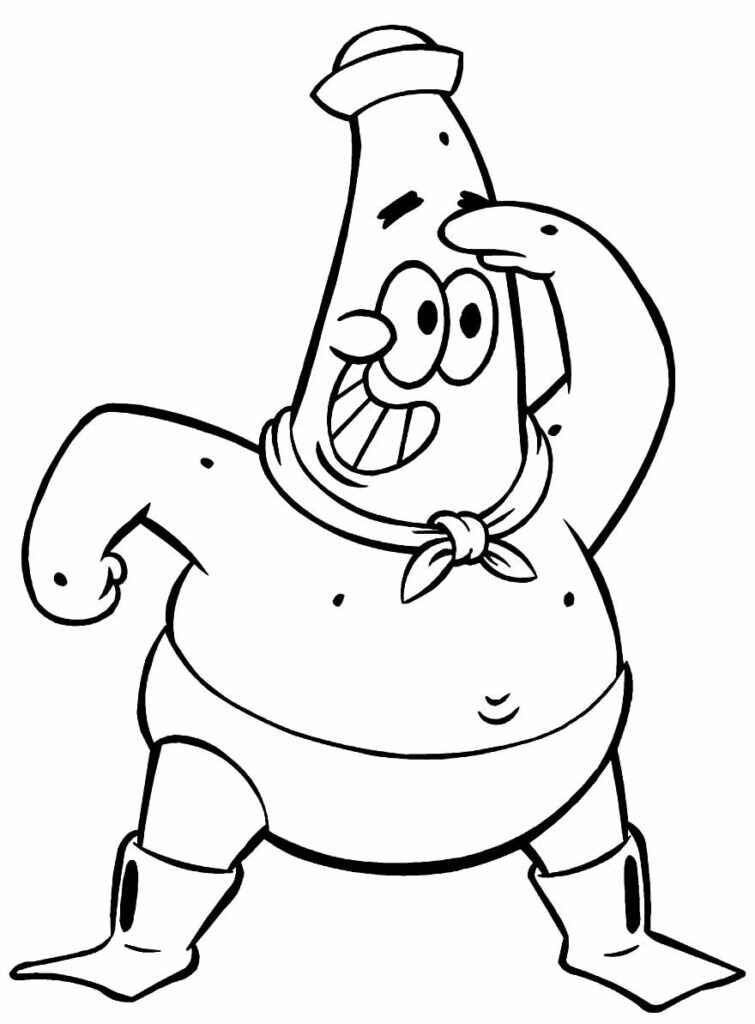 Patrick Star Ausmalbilder 502