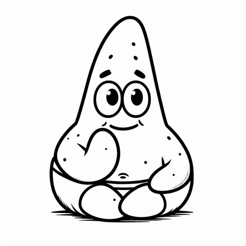 Patrick Star Ausmalbilder 549
