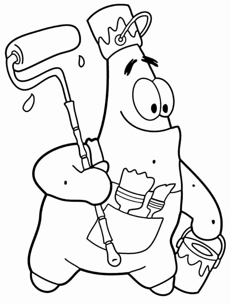 Patrick Star Ausmalbilder 934