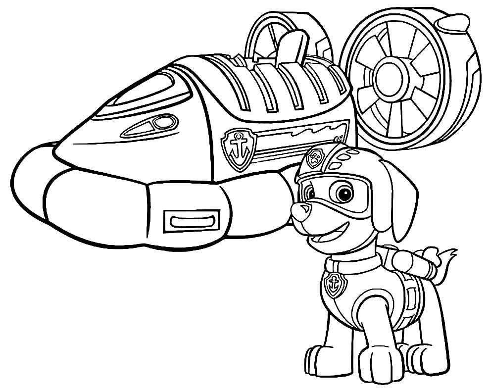 Paw Patrol Ausmalbilder 011