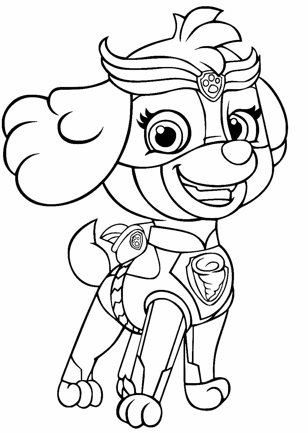 Paw Patrol Ausmalbilder 015