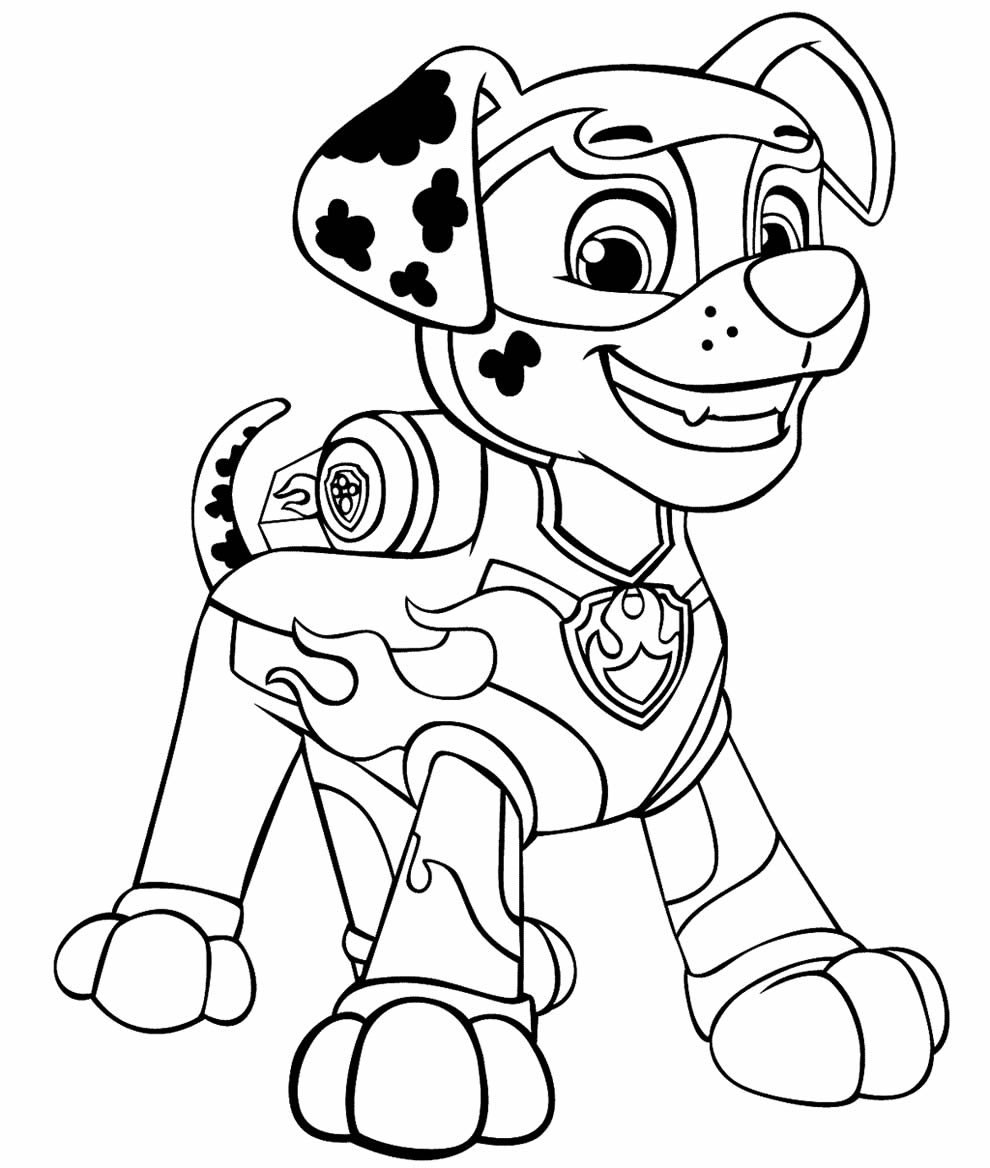 Paw Patrol Ausmalbilder 078