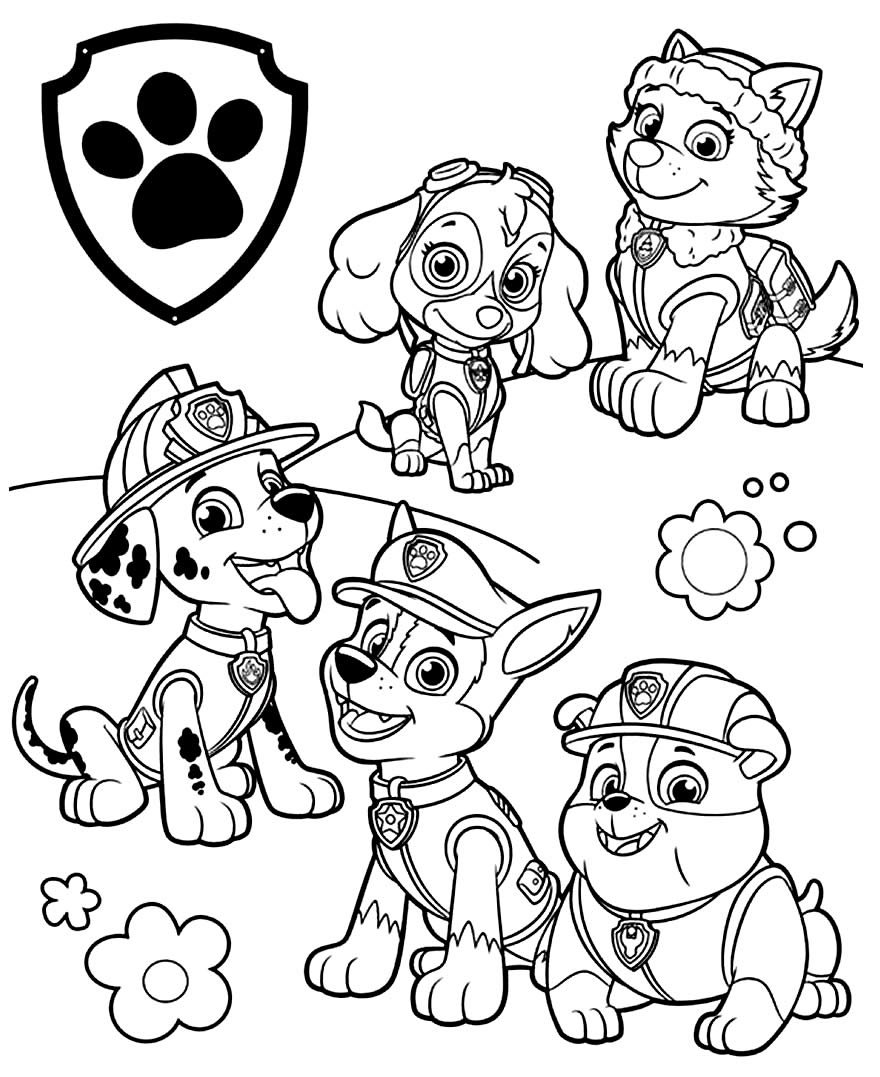 Paw Patrol Ausmalbilder 191