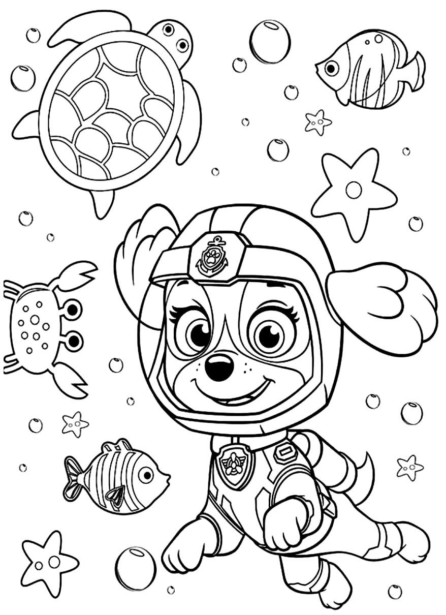Paw Patrol Ausmalbilder 222