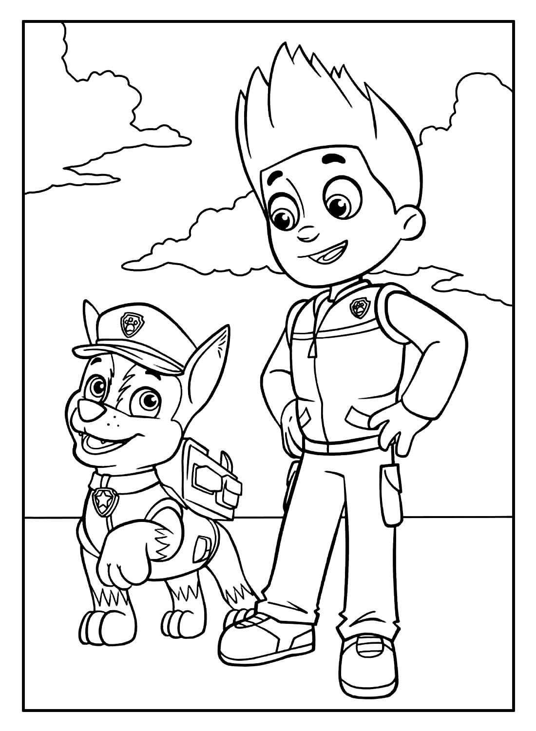 Paw Patrol Ausmalbilder 353