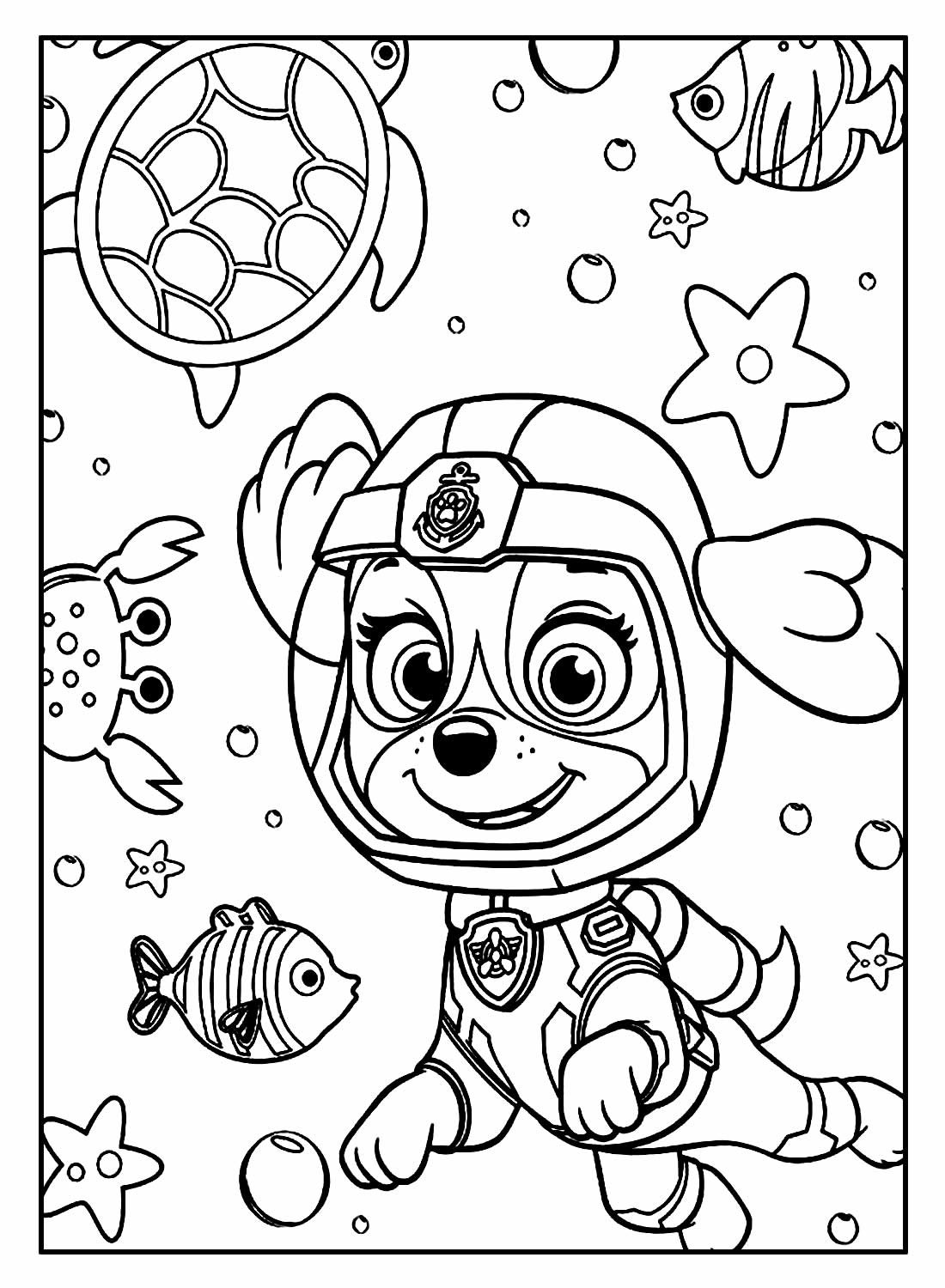 Paw Patrol Ausmalbilder 358