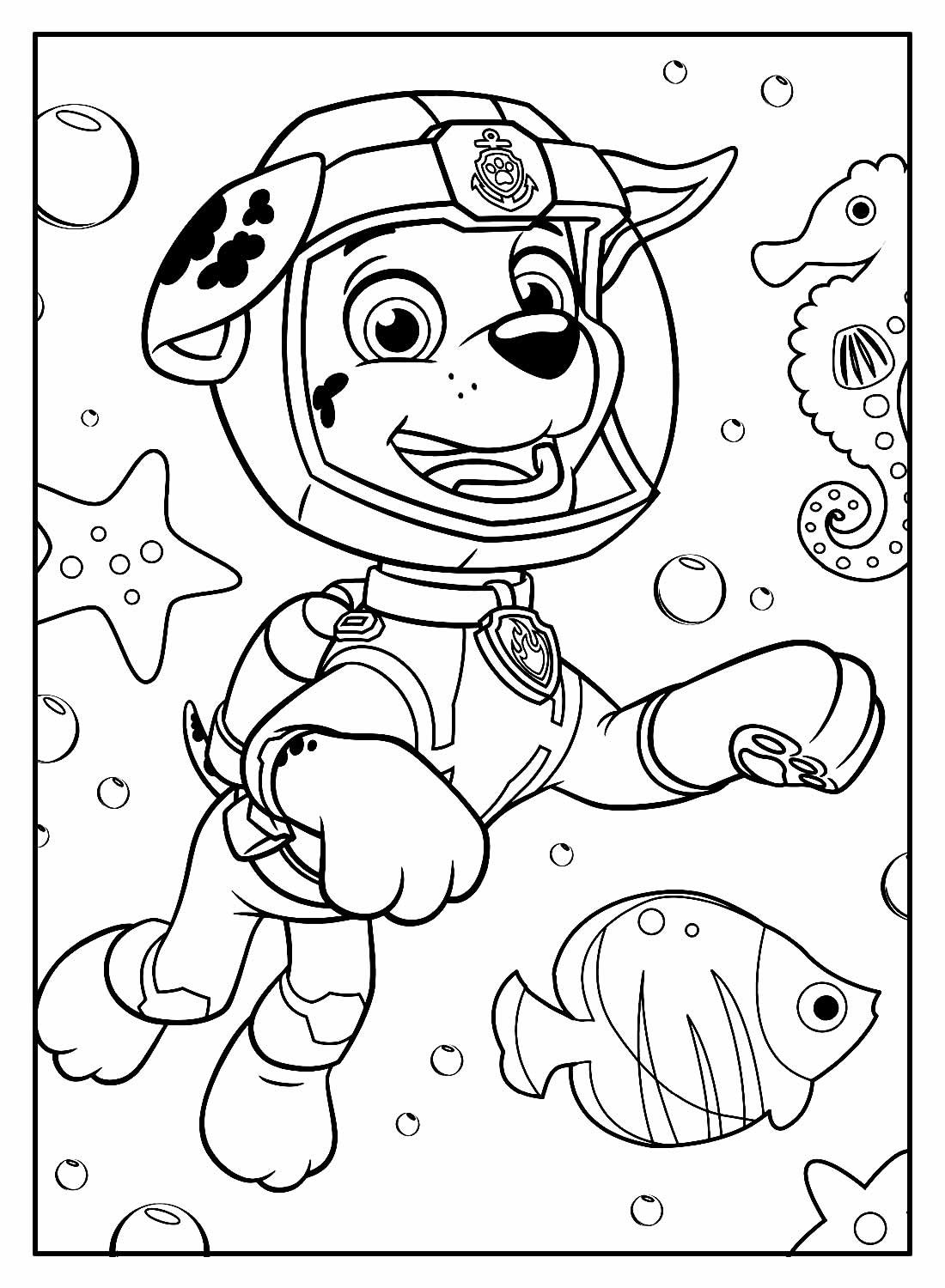 Paw Patrol Ausmalbilder 591