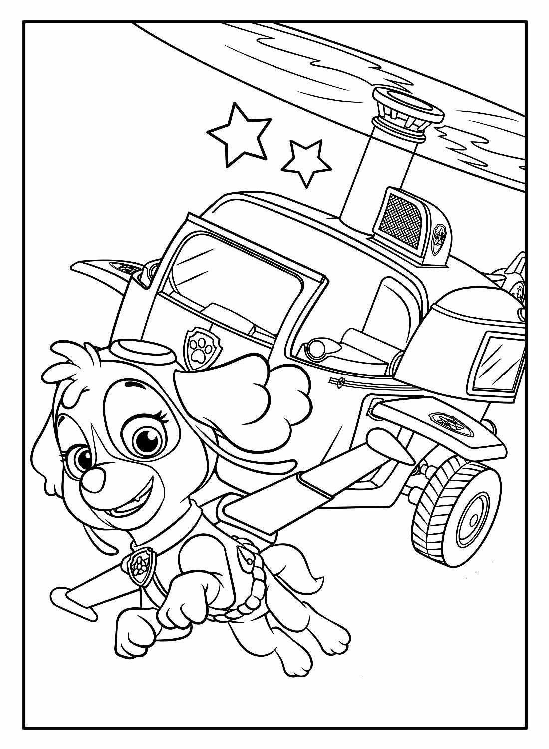 Paw Patrol Ausmalbilder 616