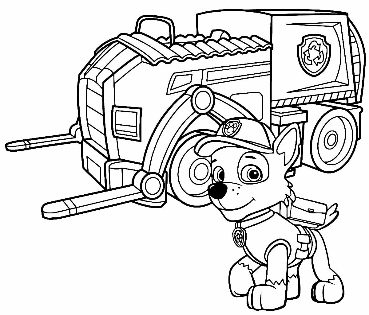 Paw Patrol Ausmalbilder 719