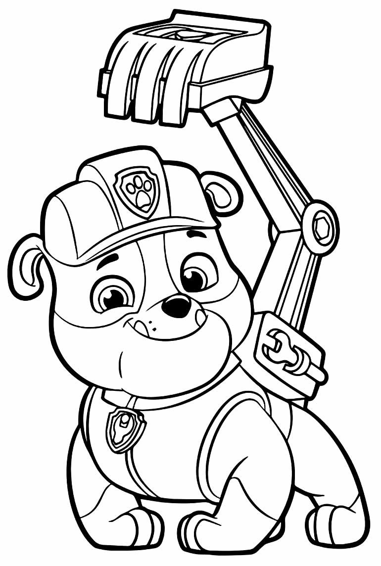 Paw Patrol Ausmalbilder 739