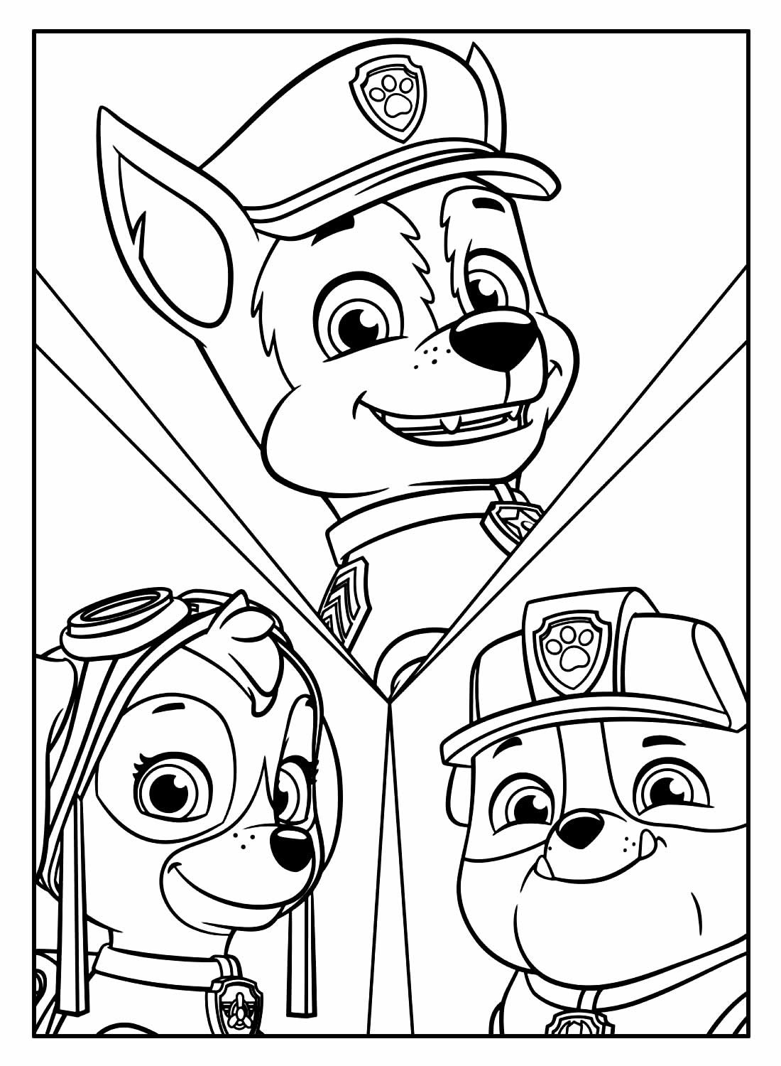 Paw Patrol Ausmalbilder 748