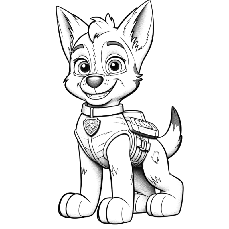 Paw Patrol Ausmalbilder 824