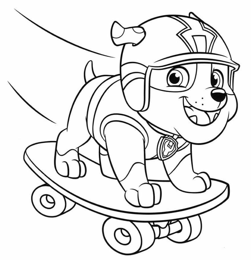 Paw Patrol Ausmalbilder 919