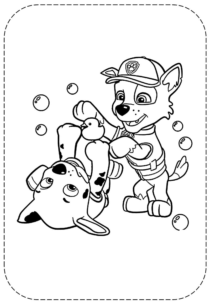 Paw Patrol Ausmalbilder 931