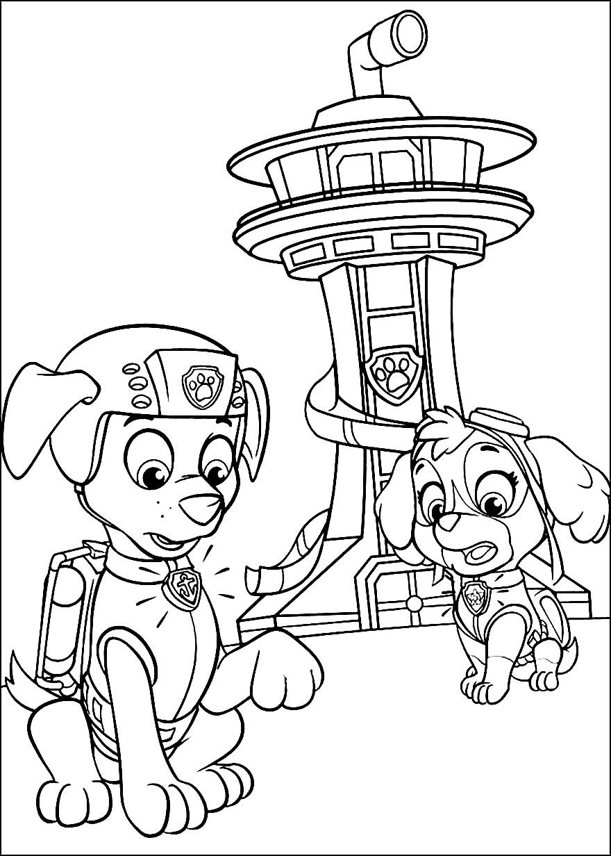 Paw Patrol Ausmalbilder 945