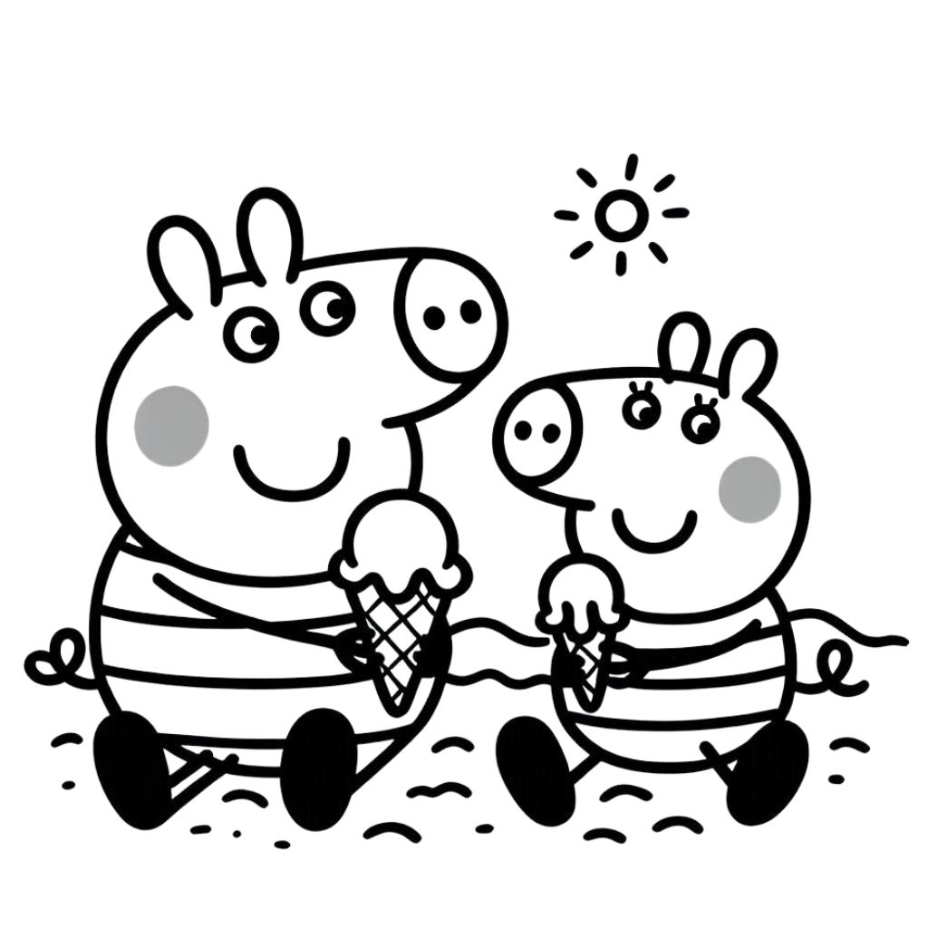 Peppa Pig Ausmalbilder 520