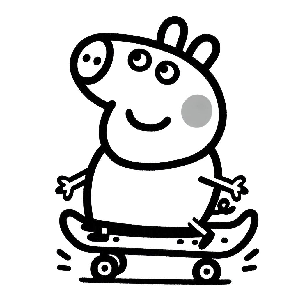 Peppa Pig Ausmalbilder 721