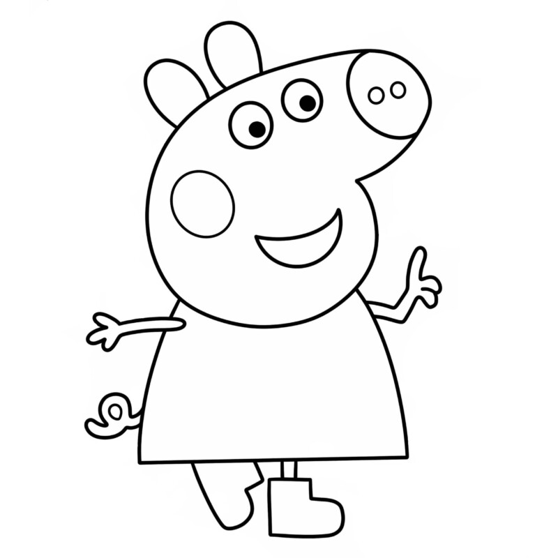 Peppa Pig Ausmalbilder 868