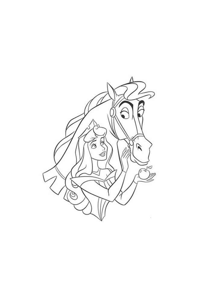 Pferde Ausmalbilder 148