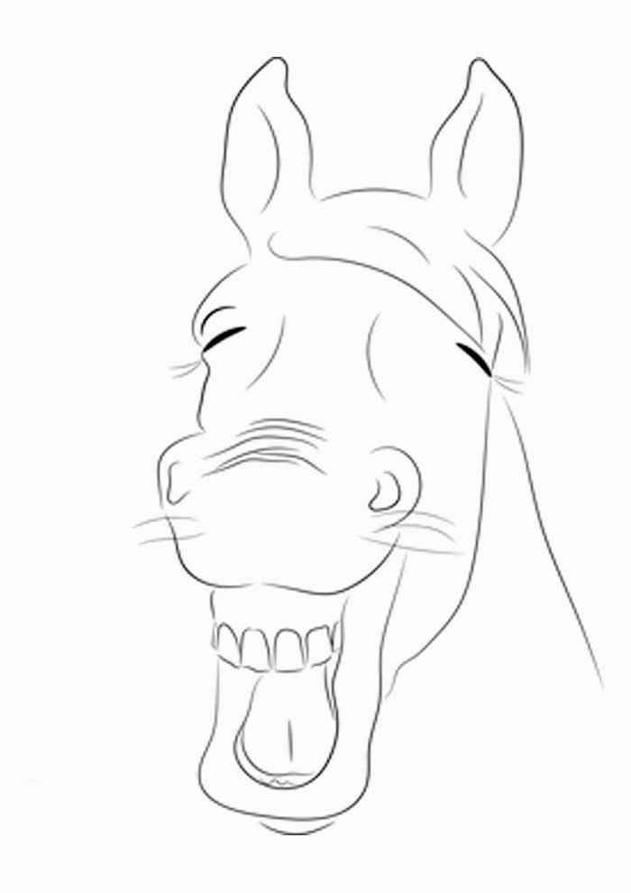 Pferde Ausmalbilder 195