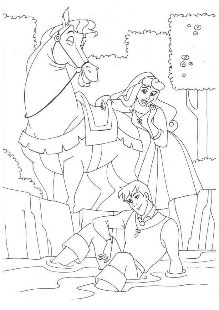 Pferde Ausmalbilder 665