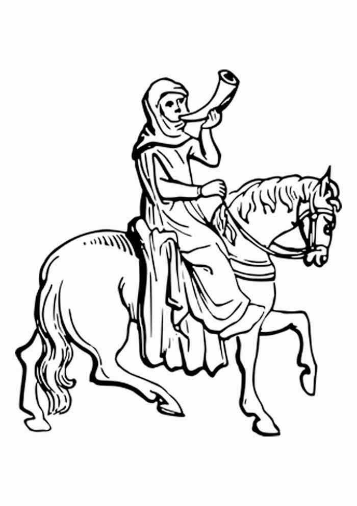 Pferde Ausmalbilder 720