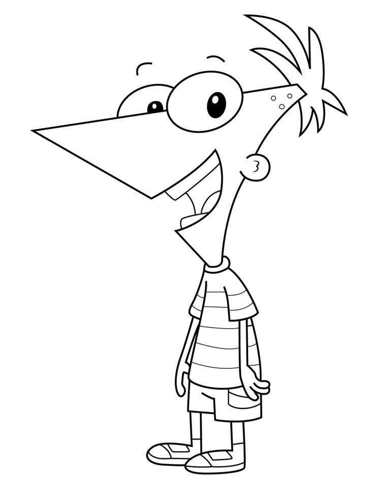 Phineas und Ferb Ausmalbilder 522