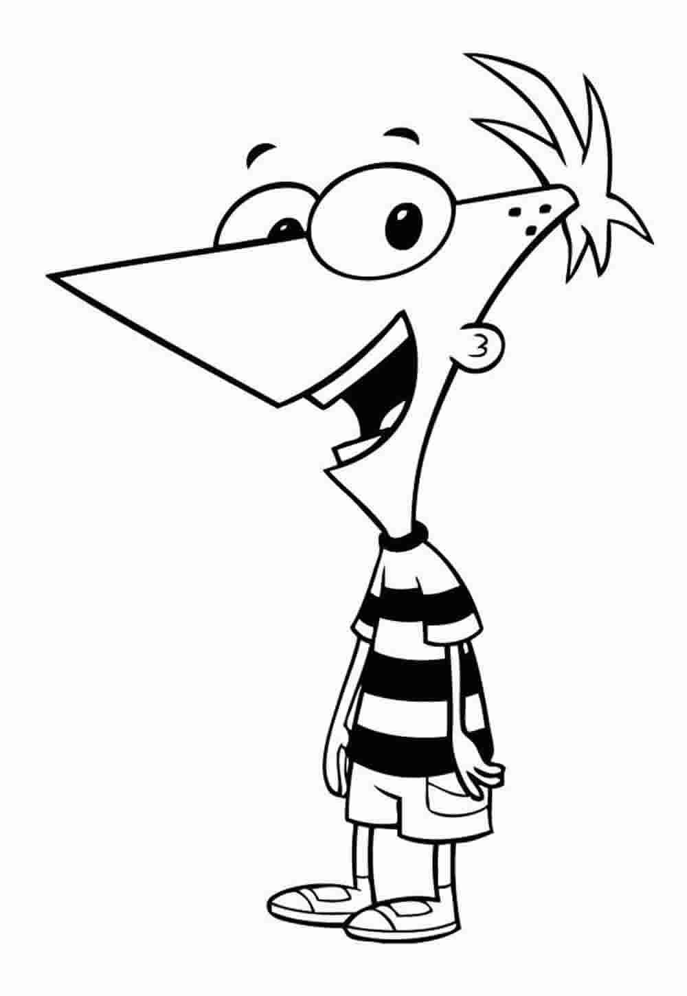 Phineas und Ferb Ausmalbilder 699
