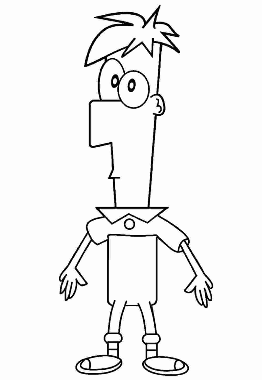 Phineas und Ferb Ausmalbilder 890