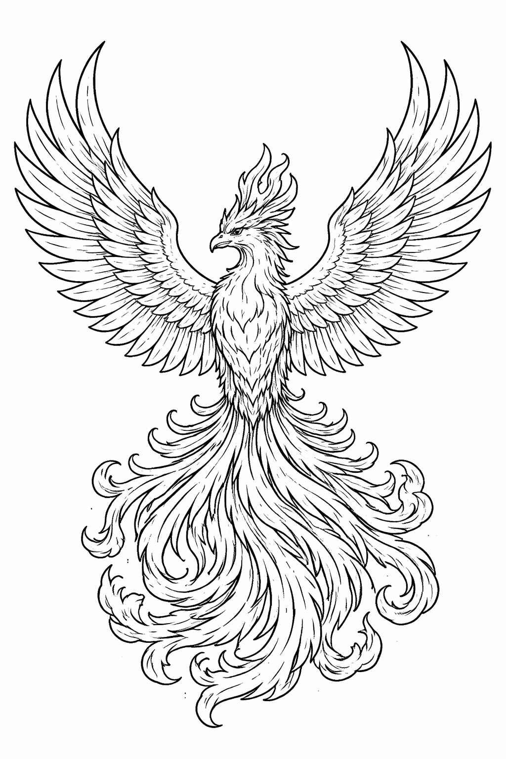 Phoenix Ausmalbilder 467