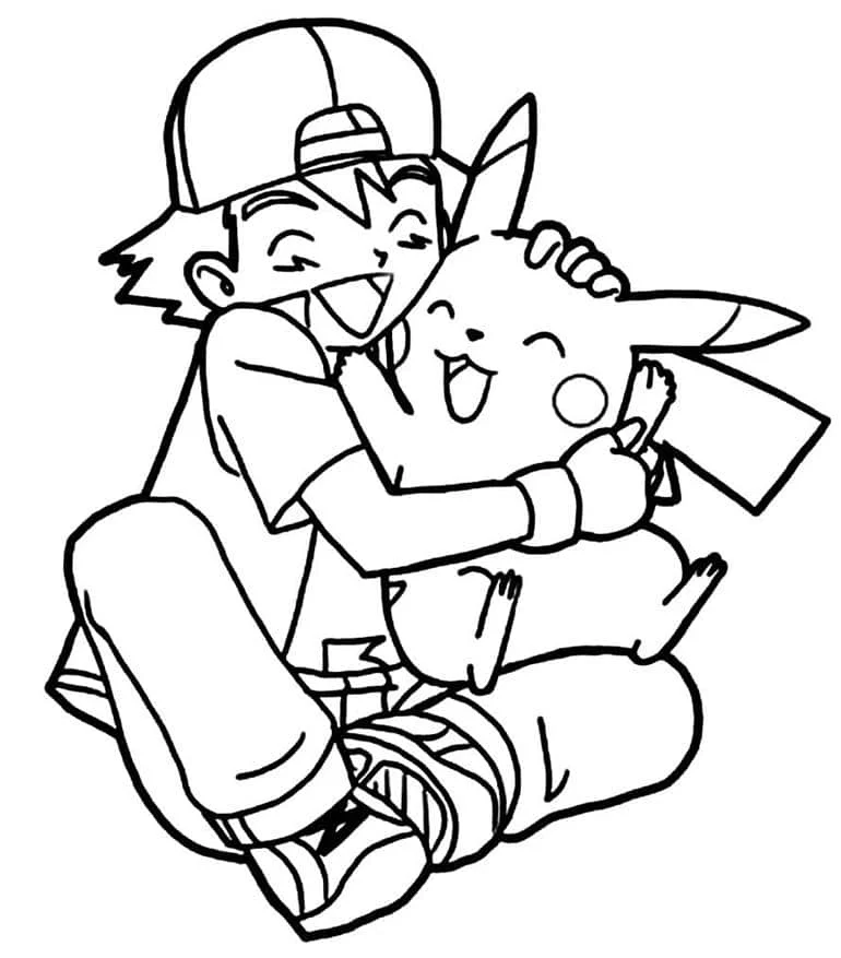 Pikachu Ausmalbilder 167