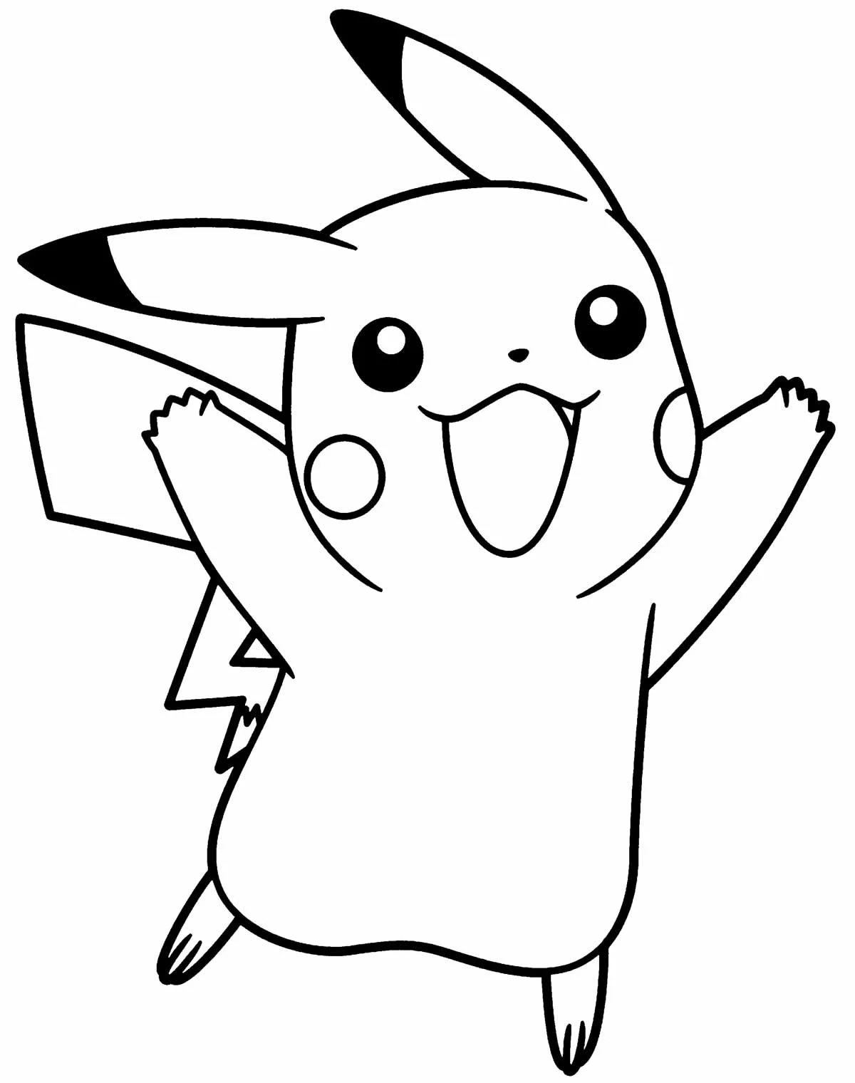 Pikachu Ausmalbilder 264