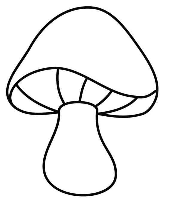 Pilz Ausmalbilder 033