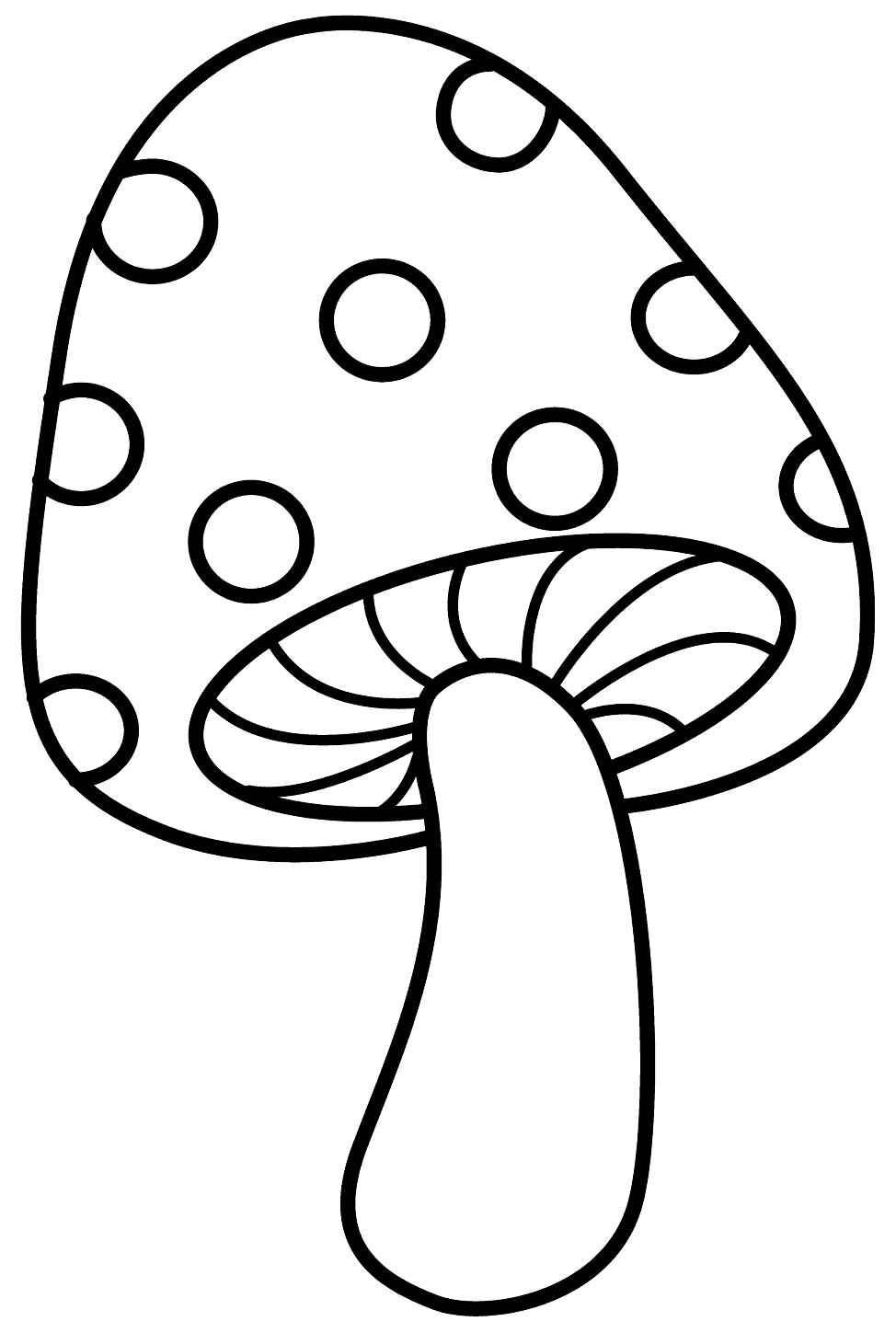 Pilz Ausmalbilder 300