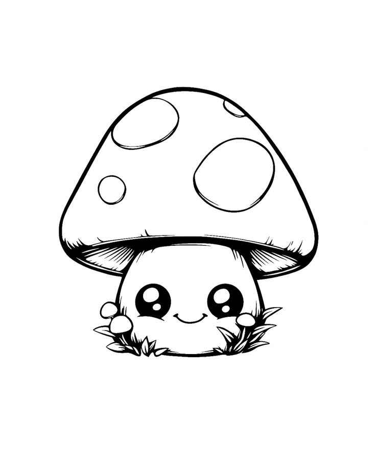 Pilz Ausmalbilder 380