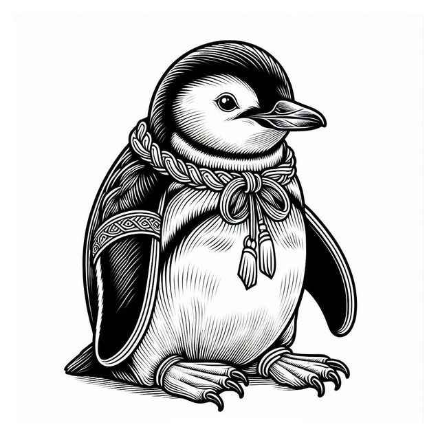 Pinguine Ausmalbilder 170