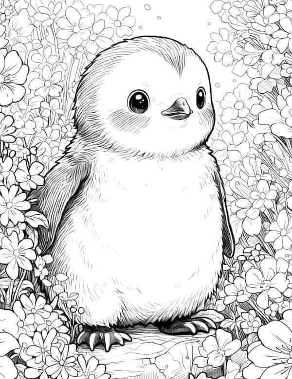 Pinguine Ausmalbilder 994