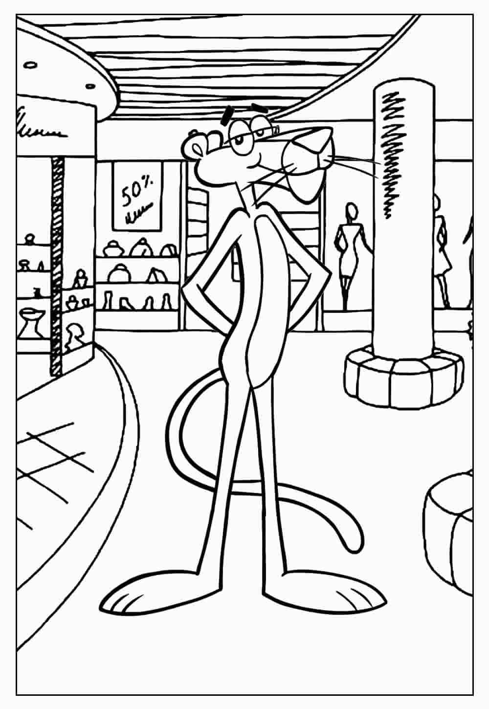 Pink Panther Ausmalbilder 063