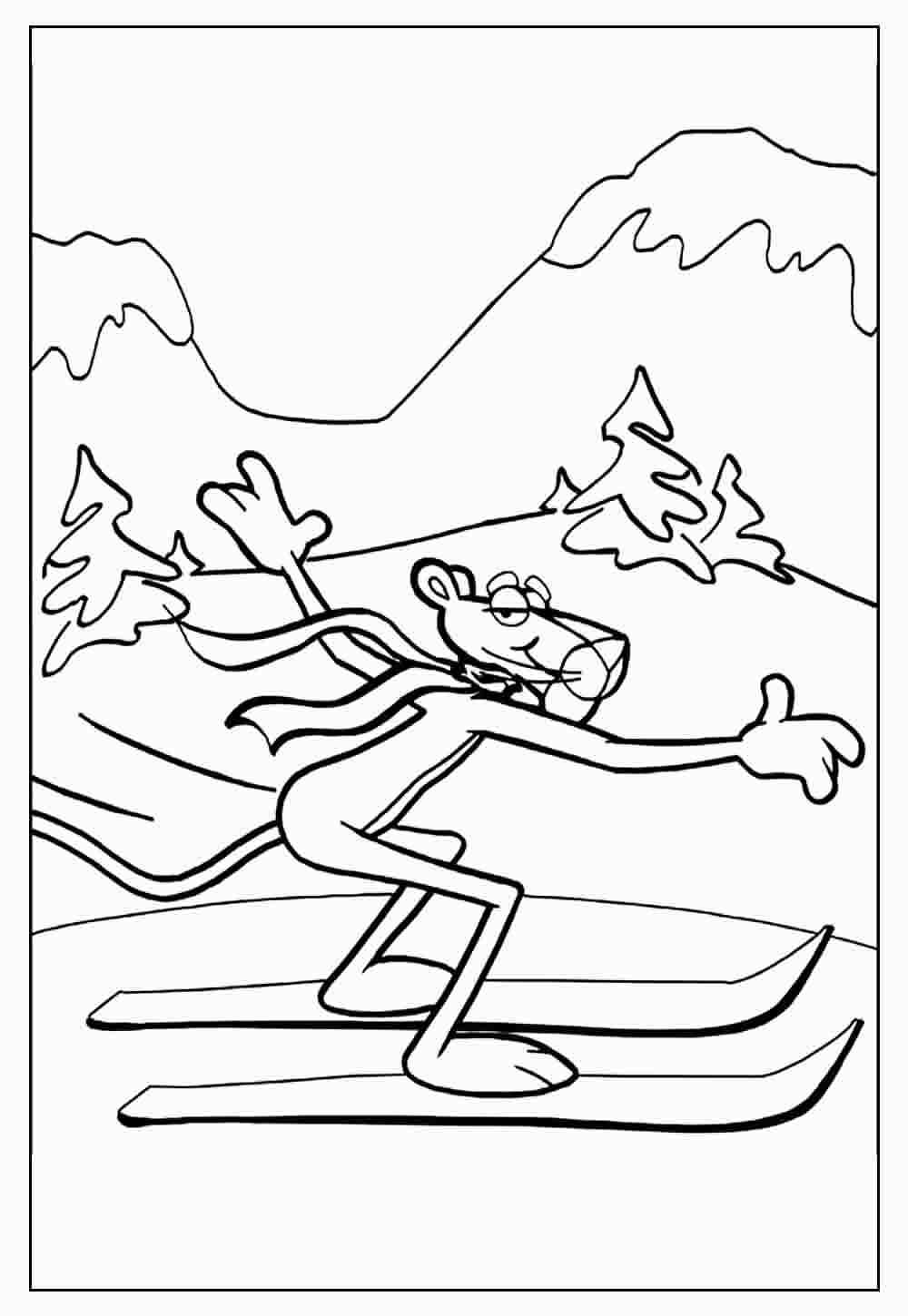 Pink Panther Ausmalbilder 067