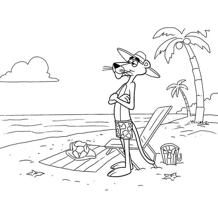 Pink Panther Ausmalbilder 149