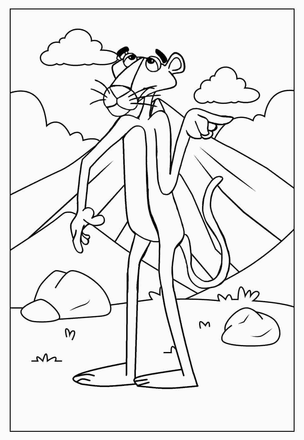 Pink Panther Ausmalbilder 215
