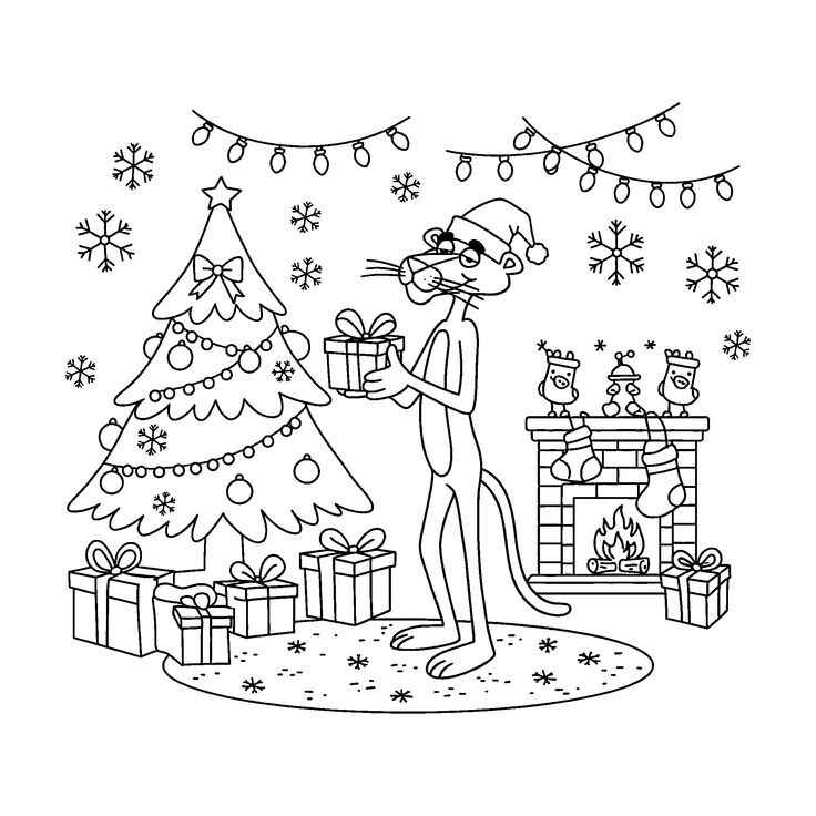 Pink Panther Ausmalbilder 395