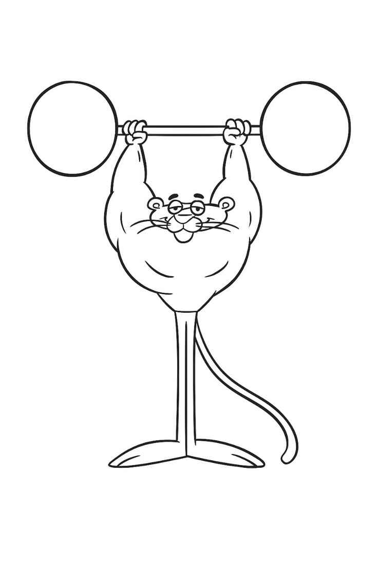 Pink Panther Ausmalbilder 443